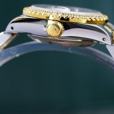 Rolex Datejust 6917 26mm White MOP Custom Diamond Dial & Bezel Gold/SS Watch 11