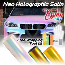 ESSMO PET Neo Holographic Satin Car Vinyl Vehicle Wrap Decal Sticker Sheet