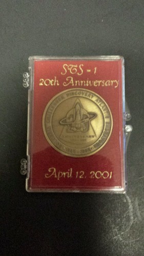 Space Shuttle SGS-1 20th Anniversary Medallion - 第 1/4 張圖片