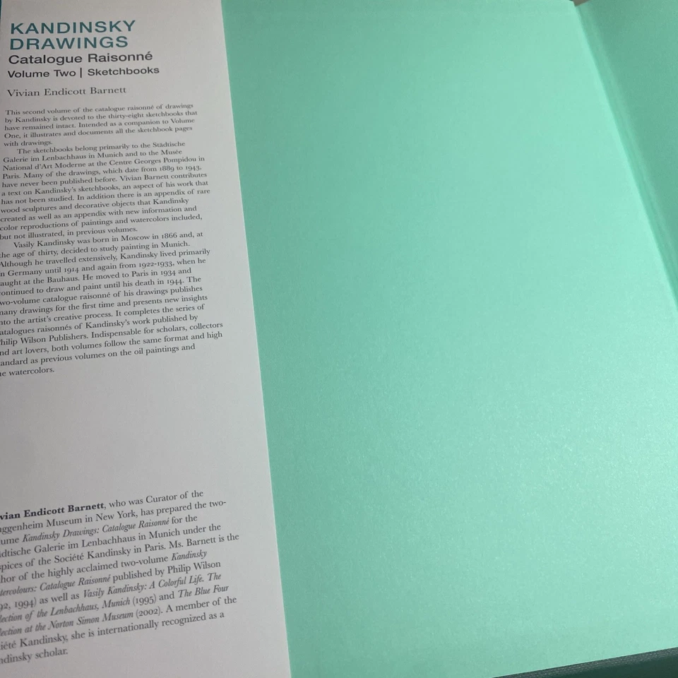 Catalogue Raisonne: Kandinsky Drawings - 2 Volume Hardcover Set / MSR Foto 3 de 4