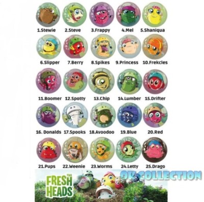 THE FRESH HEADS (enter and choose the glass marble)_SURPRISE SUPERMARKET LIDL