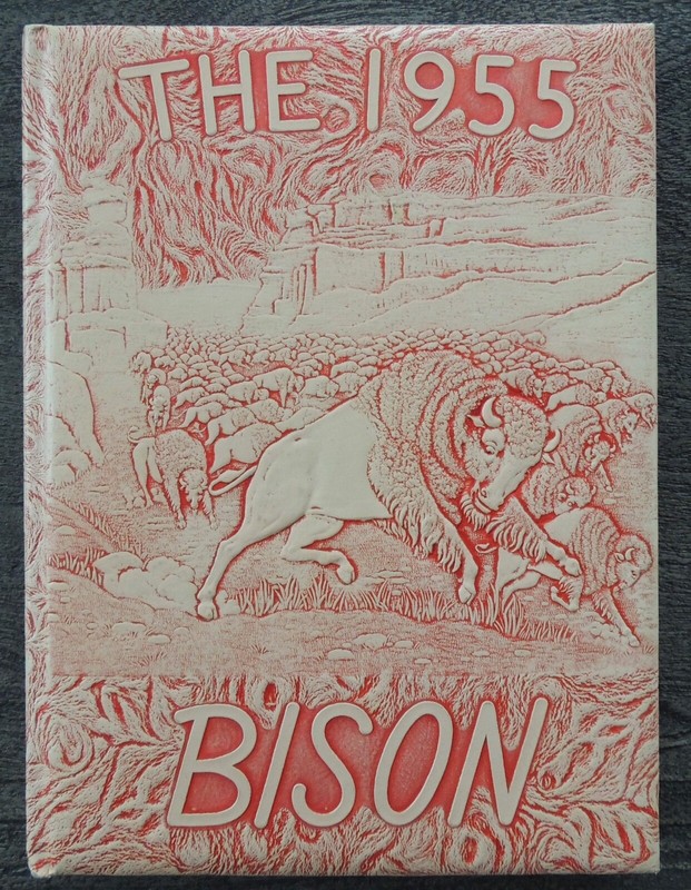 1955 Bison Yearbook McCook High School & Junior High McCook Nebraska NE