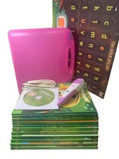 LeapFrog Tag Reading System Lot, Pink Pen & C...