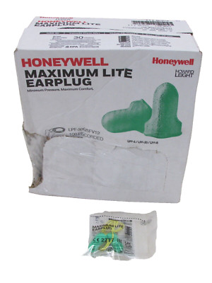HONEYWELL HOWARD LEIGHT MAXIMUM LITE 30dB CORDED EAR PLUGS, 85-Pair, LPF-30