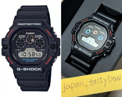CASIO G-SHOCK DW-5900-1JF Quartz Chronograph DW-5900-1 100% GENUINE Watch