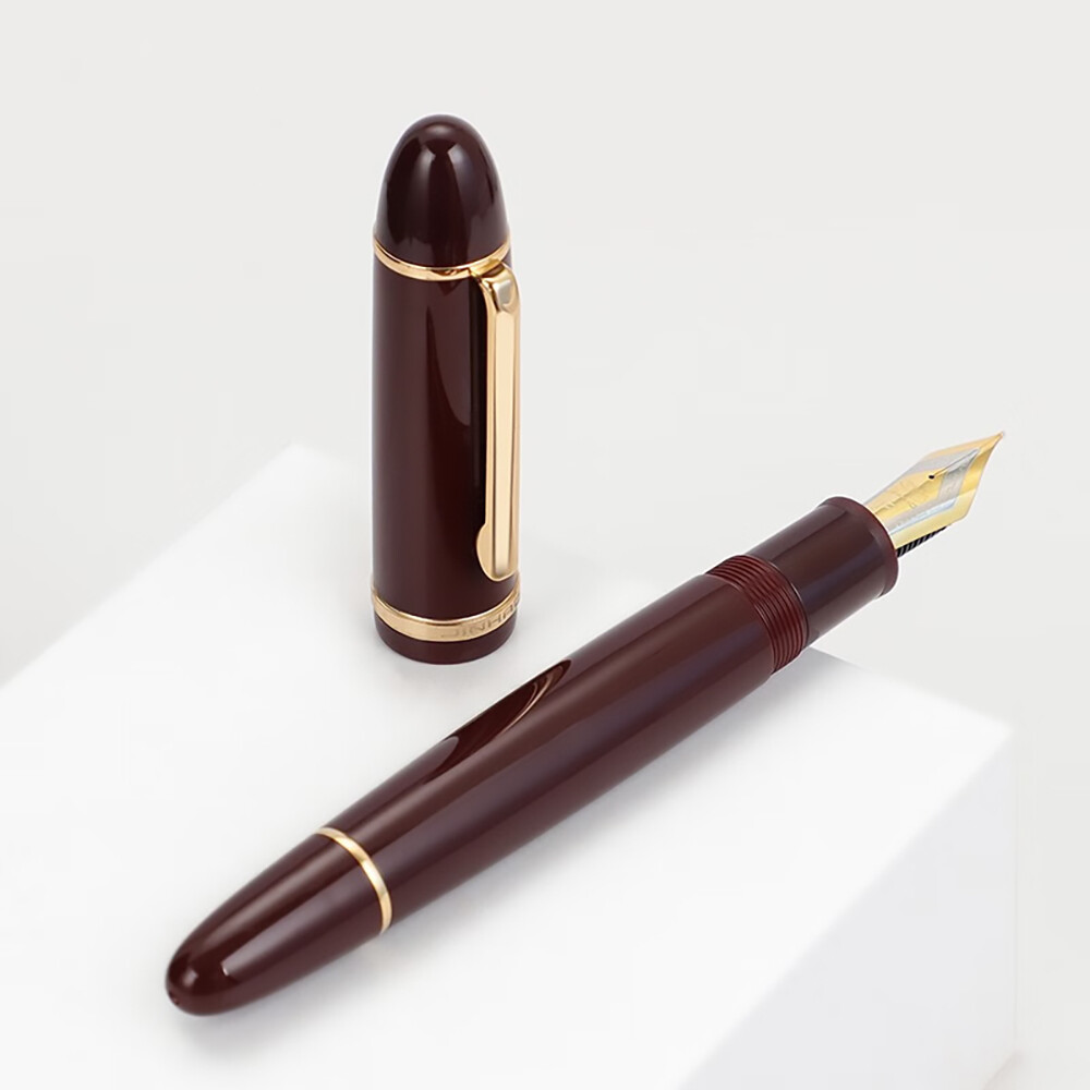 New Colours Jinhao X159 Fountain Pen Acrylic Big Size Pen EF/F Golden
