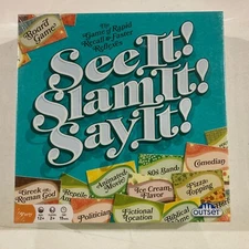 See It Slam It Say It Board Game New Factory Sealed Party