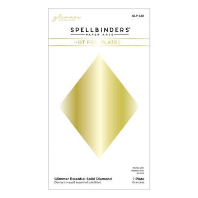 Spellbinders Essential Glimmer Solid Square - Plaque Chauffante Carrée 7.9cm