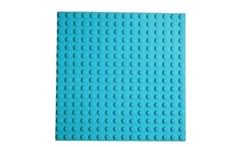 LEGO BASEPLATE Bright AZURE Blue 16x16 stud  5" x 5" Base Plate FRIENDS City