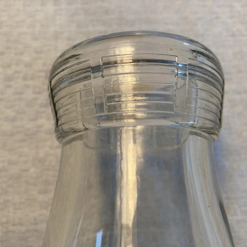 Vtg Milk Bottle Lot of 3: 1 Pint, 1/2 Pint & 1/4 Pint (Anchor Hocking Gill) - Picture 4 of 11