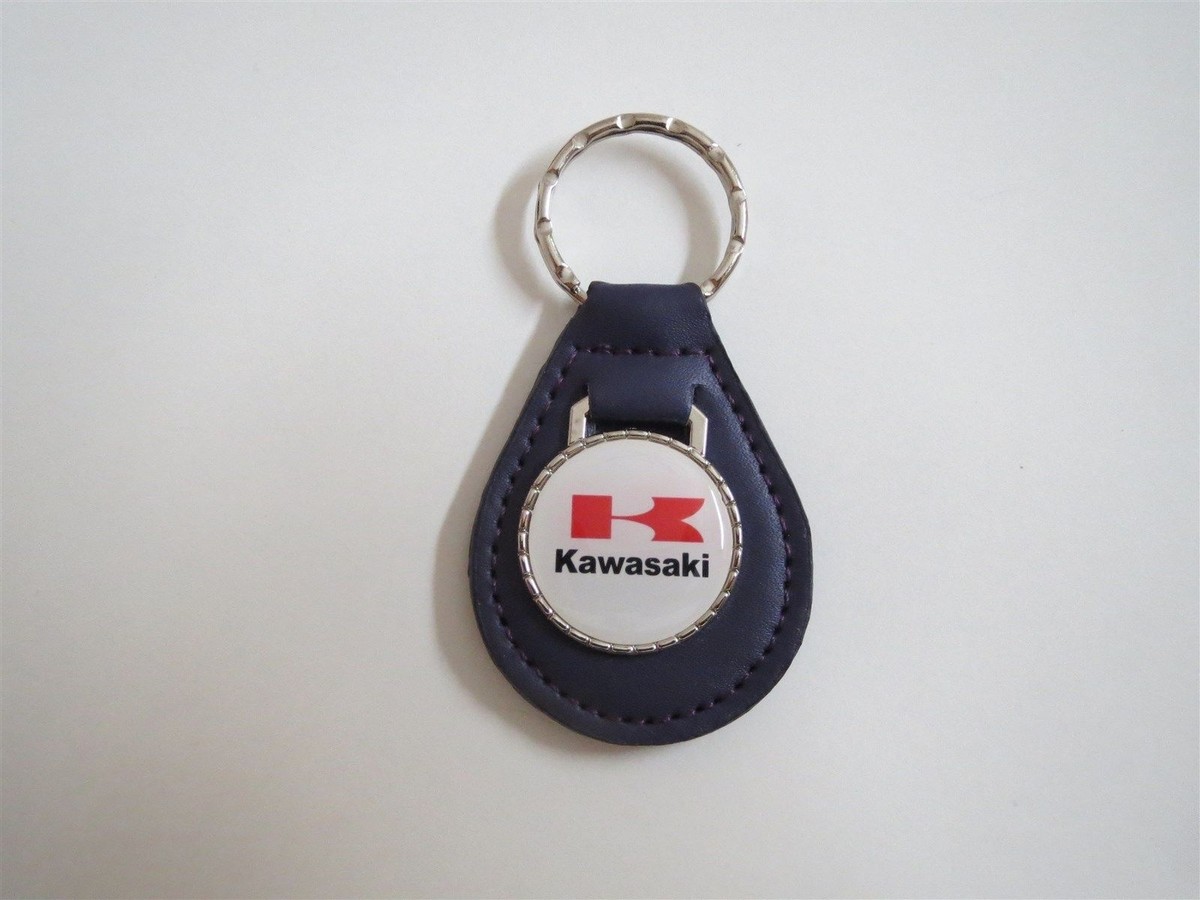 KAWASAKI MOTORCYCLE MOTORCYCLES K LOGO EMBLEM KEYCHAIN KEYRING NEW