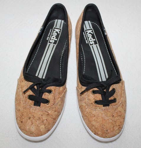 KEDS Corkie Natural Cork Sneakers Slide RARE Shoes Women Size 7.5 LN | eBay