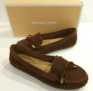 michael kors suede moccasins