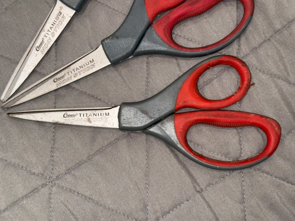 Clauss 18543 Shears 8" OAL 3-1/2" LOC Titanium Blades General Purpose *LOT OF 3* - Image 4 of 4