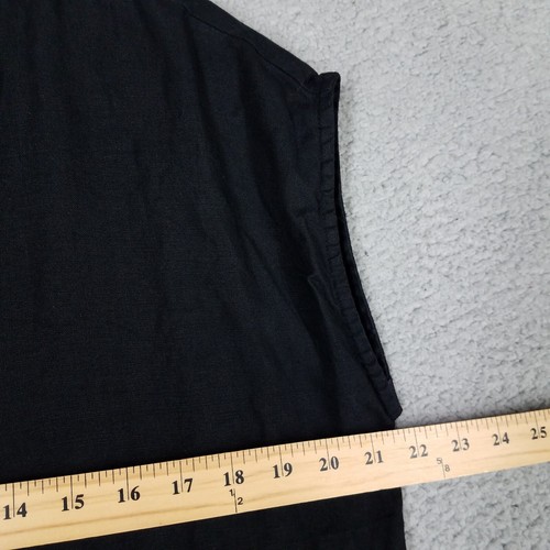 Bryn Walker tuta lino donna piccola gamba larga oversize relax tranquilla lusso - Foto 11 di 16