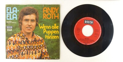 7'' Single Vinyl  -  Andy Roth   Ela-Ela  - S14575 Z34