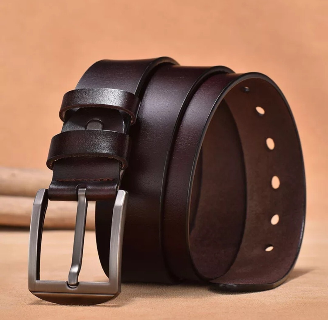 35 mm Hunter Leather for Men, Handmade Mens Leather Belt eBay