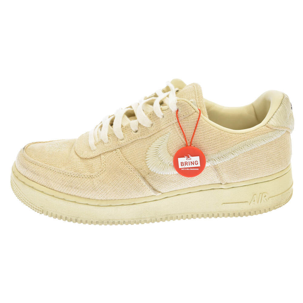 Size 10.5 - Nike Air Force 1 Low Stussy Fossil for sale online | eBay
