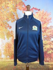 Blackburn Rovers Football Club blue Nike Tracksuit Jacket. UK men's size Medium