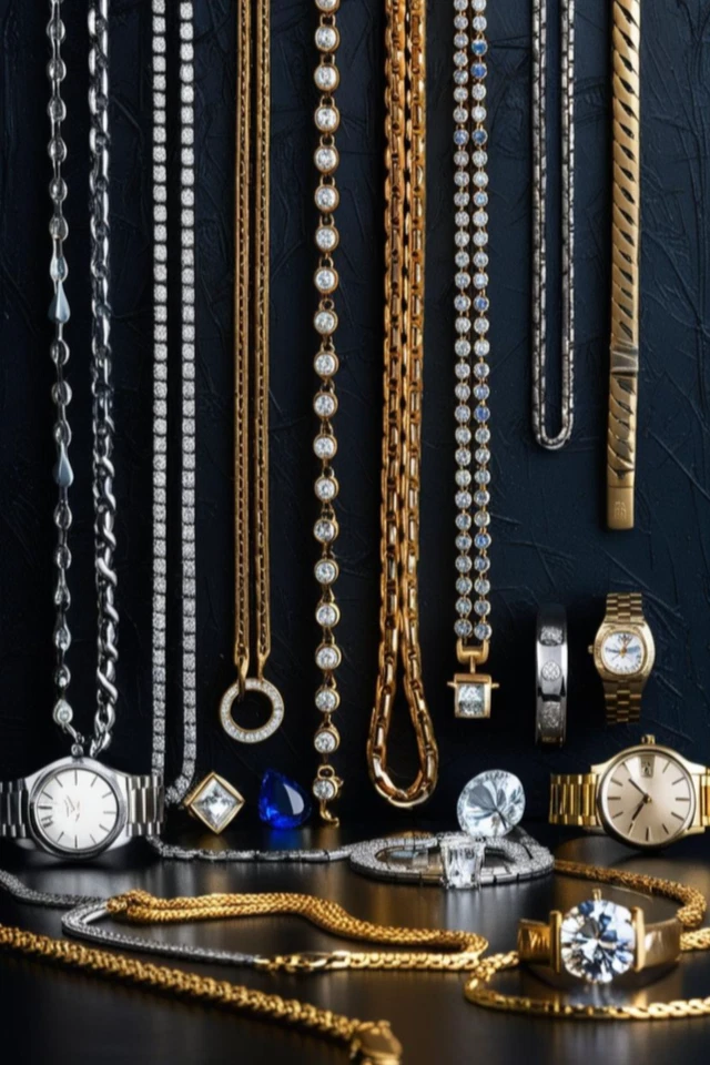 $1 Starts on Sterling Silver Mens & Womens Jewelry! ⛓️💎