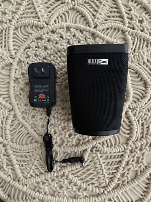 Altec Lansing GVA2 Google Voice Assist Smart Speaker Black