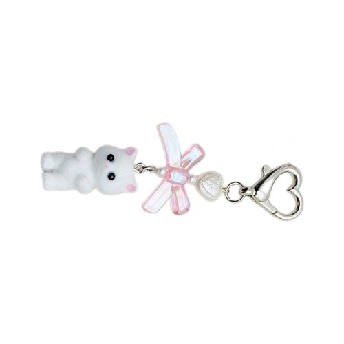 Unique Cat Pendant Phone Charm Keychain Suitable for Backpacks or Handbags - 第 9/11 張圖片