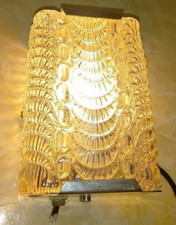 PARTICOLARE BELLISSIMA APPLIQUE SINGOLA DESIGN ANNI 50 SEGUSO OLD SCONCE VINTAGE