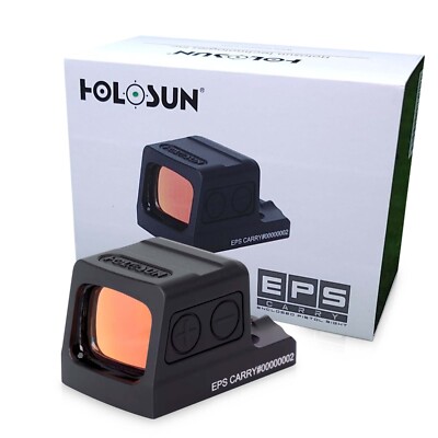 Holosun EPS-CARRY-GR-2 2MOA Green Dot Sight for Narrower and Subcompact Handguns