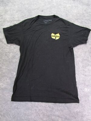 Wu-Tang Shirt Adult Medium black embroidered logo