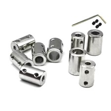Steel Rigid Flexible Shaft Coupling Coupler Motor Adapter Connector DIY 3 - 12mm