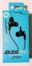 JLAB JBuds Pro Signature Earbuds Universal Mic And Music Control Black New