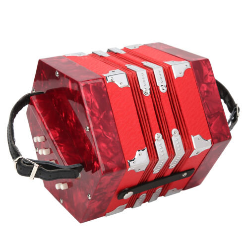 Concertina Accordion Portable Professional For Adults Musical Instrument GFL - Picture 4 of 16
