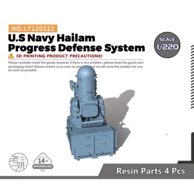 Yao's Studio LY220222 1/220 Model Upgrade US Navy Hailam Progress Defense System