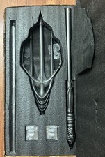 Trident Aquaman 1:1 Steel Alloy 210cm Replica Model Silver Collection Toy Boxed