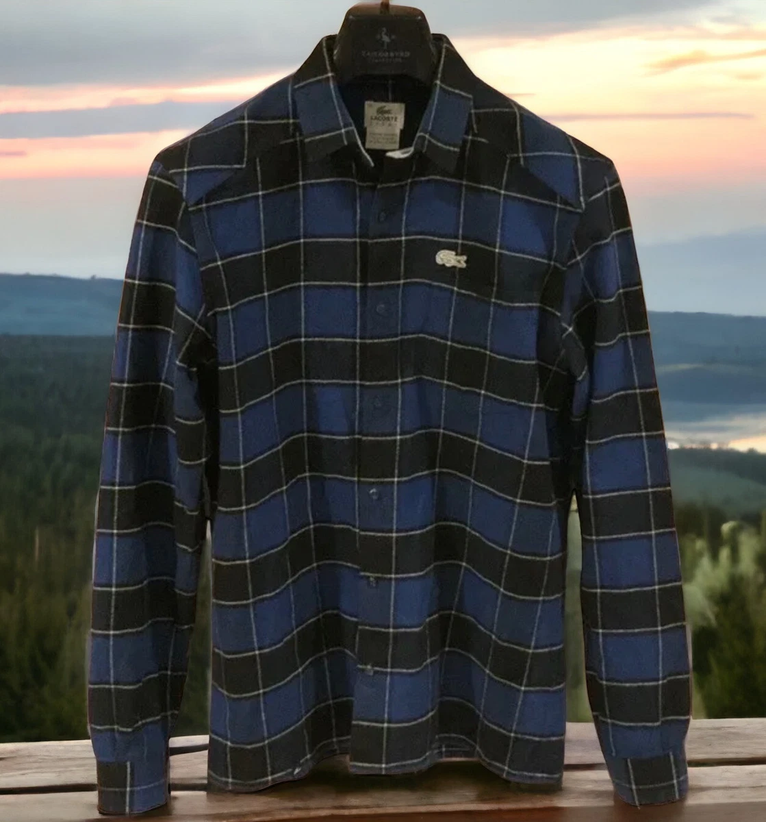 Lacoste flannel sale