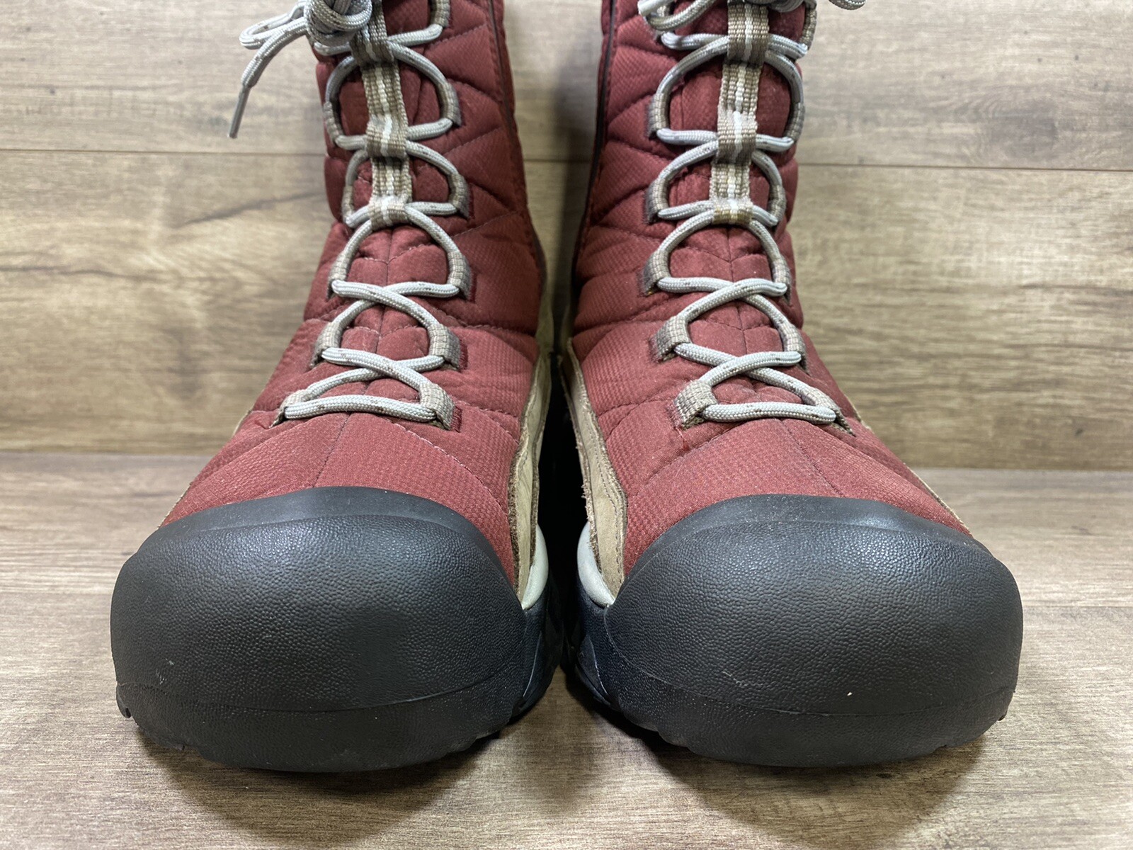 Stivali Keen Vail impermeabili Keen.dry invernali isolati marrone rosso donna taglia 9 5