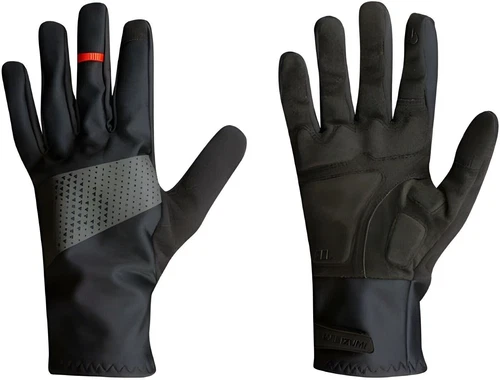 PEARL IZUMI WOMEN'S CYCLONE GEL CYCLING GLOVES, THERMAL, Black, Medium