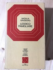 Libro "I Premi Strega" Natalia Ginzburg - Lessico Famigliare