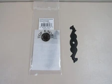 New in Package Top Knobs Patine Black  Knob Backplates ~ 25 Available
