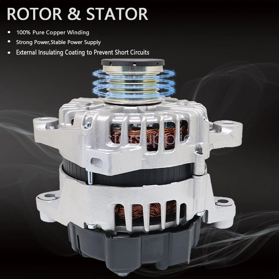 Alternator for Hyundai Santa Fe Sport 2013-16 Kia Optima 2014-2015 2.4L 150A - Image 4 of 4