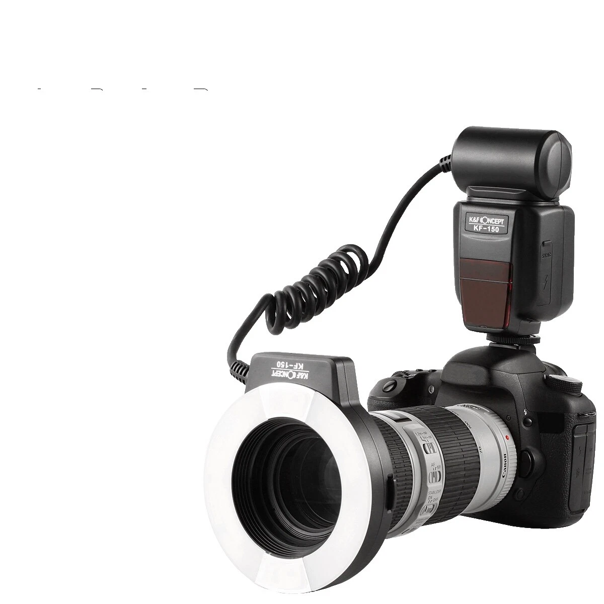 TTL LED Ring Light/Macro Camera Flashes for Canon