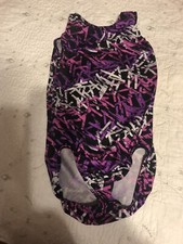 Motionwear Sleeveless Pink, Purple, Black Leotard CL Child Large 10-12