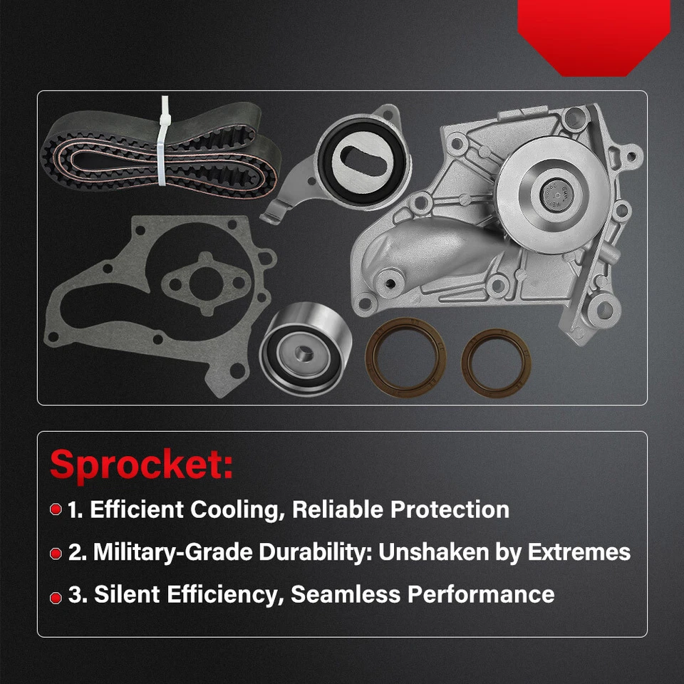 Комплект водяного насоса ремня ГРМ 2,2 л для 1992-2001 Toyota Camry 1996-2000 Toyota RAV4 - Изображение 3 из 4