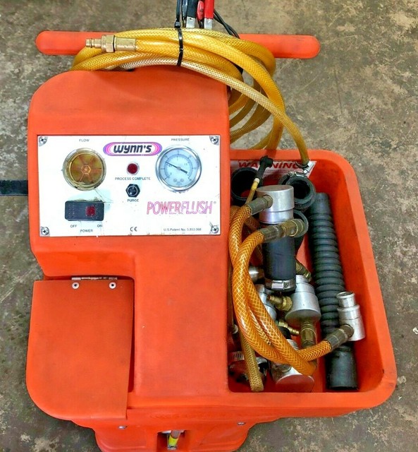 Wynn's Power Flush Coolant Transfusion System Machine 209 eBay