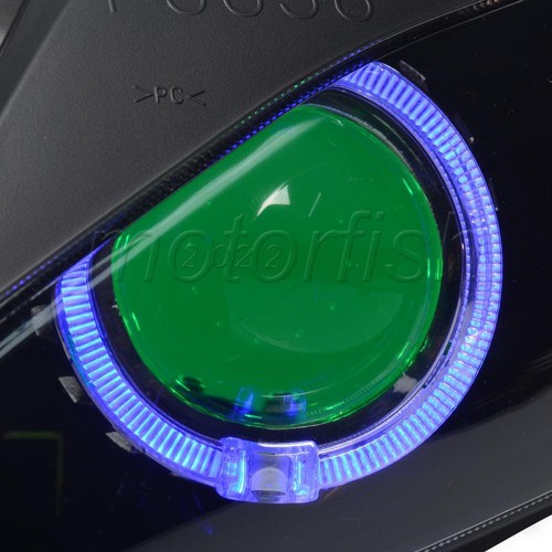 Assembly Projector Blue Angel Blue Devil Eyes Headlight for Yamaha YZF-R6 06-07 - Picture 17 of 23