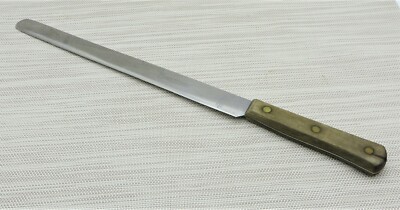 Vintage Gebr WEYERSBERG Solingen Germany Salmon Ham Slicing Knife 