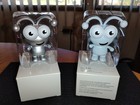 Cricut Cricut Cutie Set Of Two Figurine Silver Shimmer Silver/Mist, In Box — photo 1