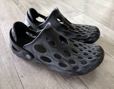 Merrell Hydro Moc Men's Size 8 Black Foam Clogs Slip On Water Shoes Sandals Mule