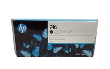 HP DesignJet 746 Photo Black PK Vivid Photo Ink Cartridge, P2V82A, 300ml