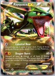 Rayquaza EX 85/124 Dragons Exalted